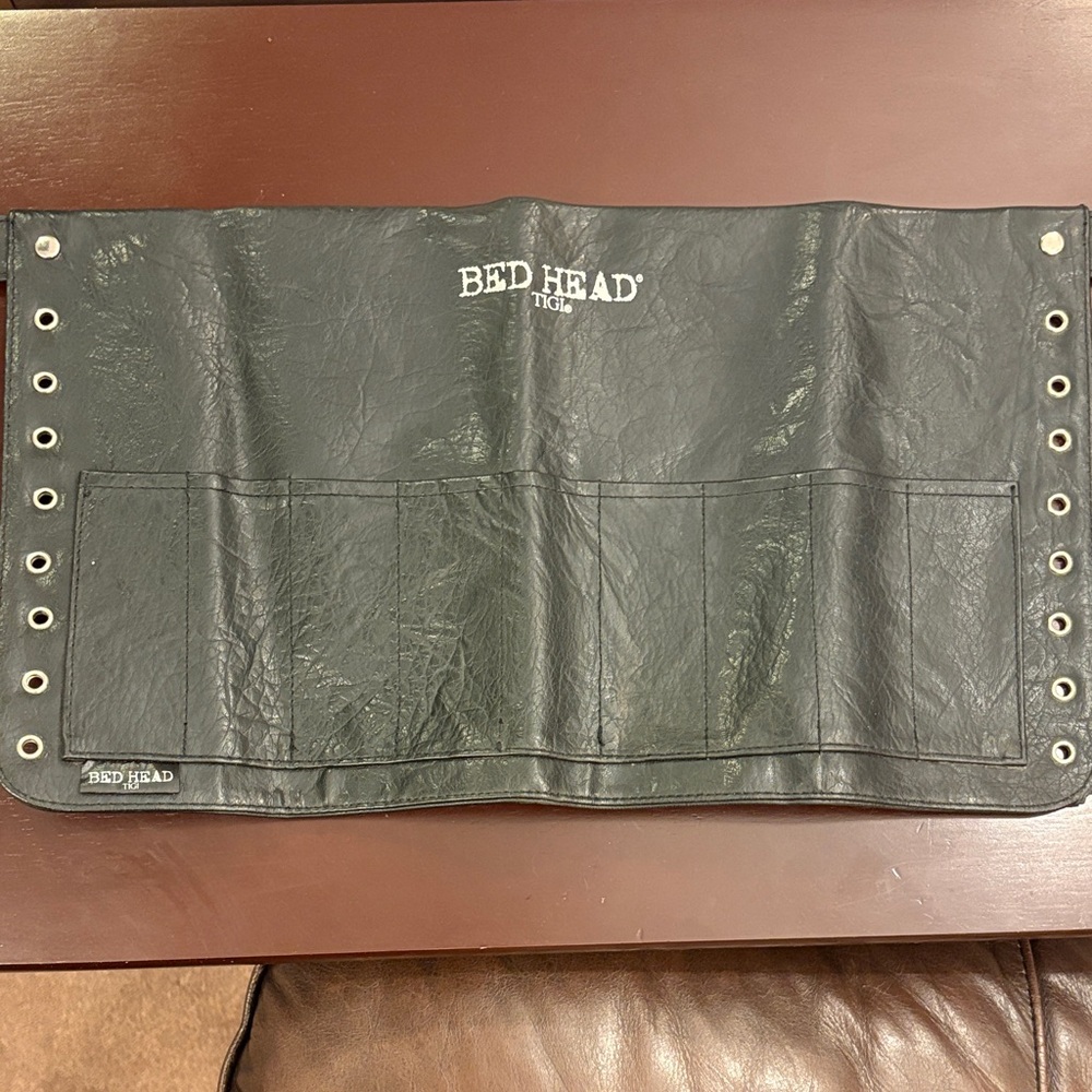 Bed Head TIGI Unisex Leather  Belt Bag Hairdresser Vintage sons of anarchy!!